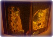 Porta foto a libro Klimt