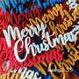 Scritte MERRY CHRISTMAS in 3D