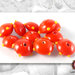 50 Perle Vetro - Disco Piatto: 15x8,5 mm - Arancione