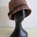 Cappello donna cloche lana melange