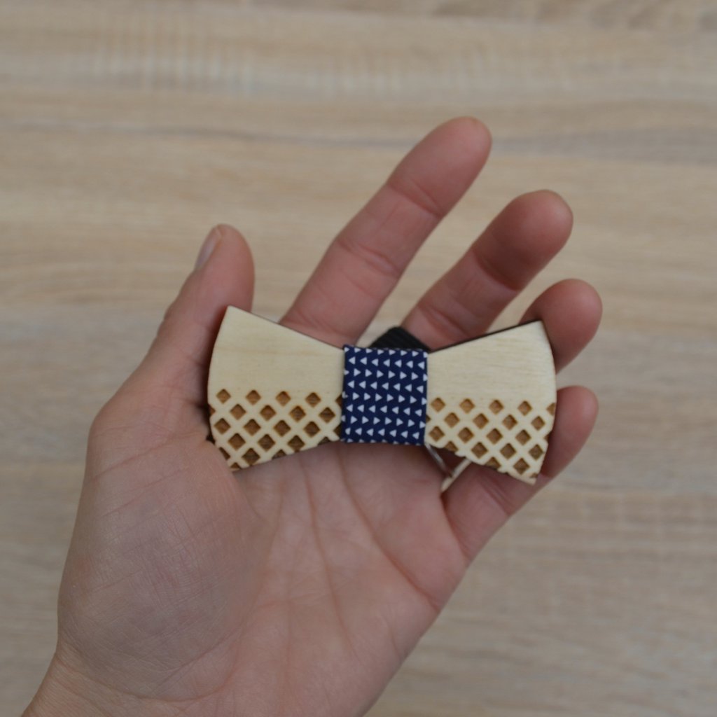 2 Papillon In Legno - Uomo E Bambino, Regolabili, Per Matrimoni E Occasioni Speciali - Foto 8