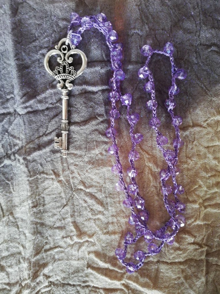 Collana Donna MICSAVI Con Ciondolo Farfalla E Chiave In Argento 925 – Cristalli Austria E Zirconi – Regalo In Scatola