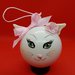 Collezione Animali:Gatto - Natale - 6 cm