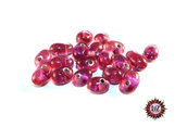 100 Perle Vetro a Goccia : 10x5 mm - Rosa 