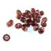 100 Perle Vetro a Goccia : 10x5 mm - Viola Prugna 