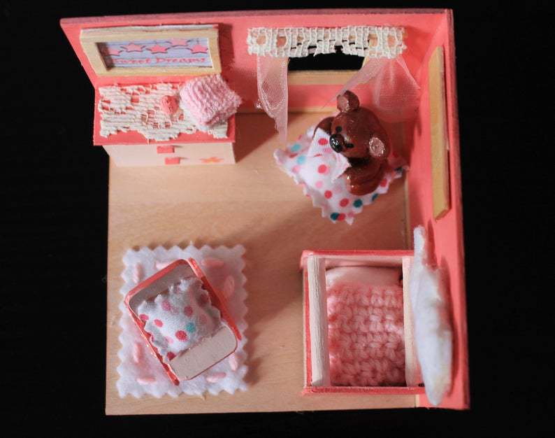 Set Da Tè In Legno Rosa Per Bambini, Personalizzabile Con Nome, Fatto A Mano - Giocattolo Educativo Dai 2 Anni In Su