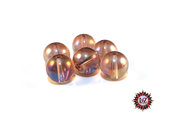 30 Perle in vetro A/B  - sfera 12 mm - Tondo - Viola Chiaro