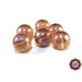 30 Perle in vetro A/B  - sfera 12 mm - Tondo - Viola Chiaro