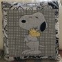 cuscino quillow Snoopy - un cuscino con dentro un plaid