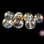 30 Perle in vetro A/B  - sfera 12 mm - Tondo - Trasparente