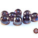 30 Perle in vetro A/B  - sfera 12 mm - Tondo - Lilla