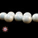 30 Perle in vetro A/B  - sfera 12 mm - Tondo - Bianco Alabastro