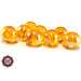 30 Perle in vetro A/B  - sfera 12 mm - Tondo - Ambrato Chiaro