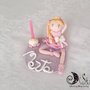 Cake topper ballerina principessa carrozza bimba personalizzabile 