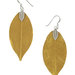 Orecchini Elegant Colore Oro Premium - Gold Leaves