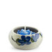 Candela Rosa Blu, In Ceramica Rotonda Blu, Aroma Ocean