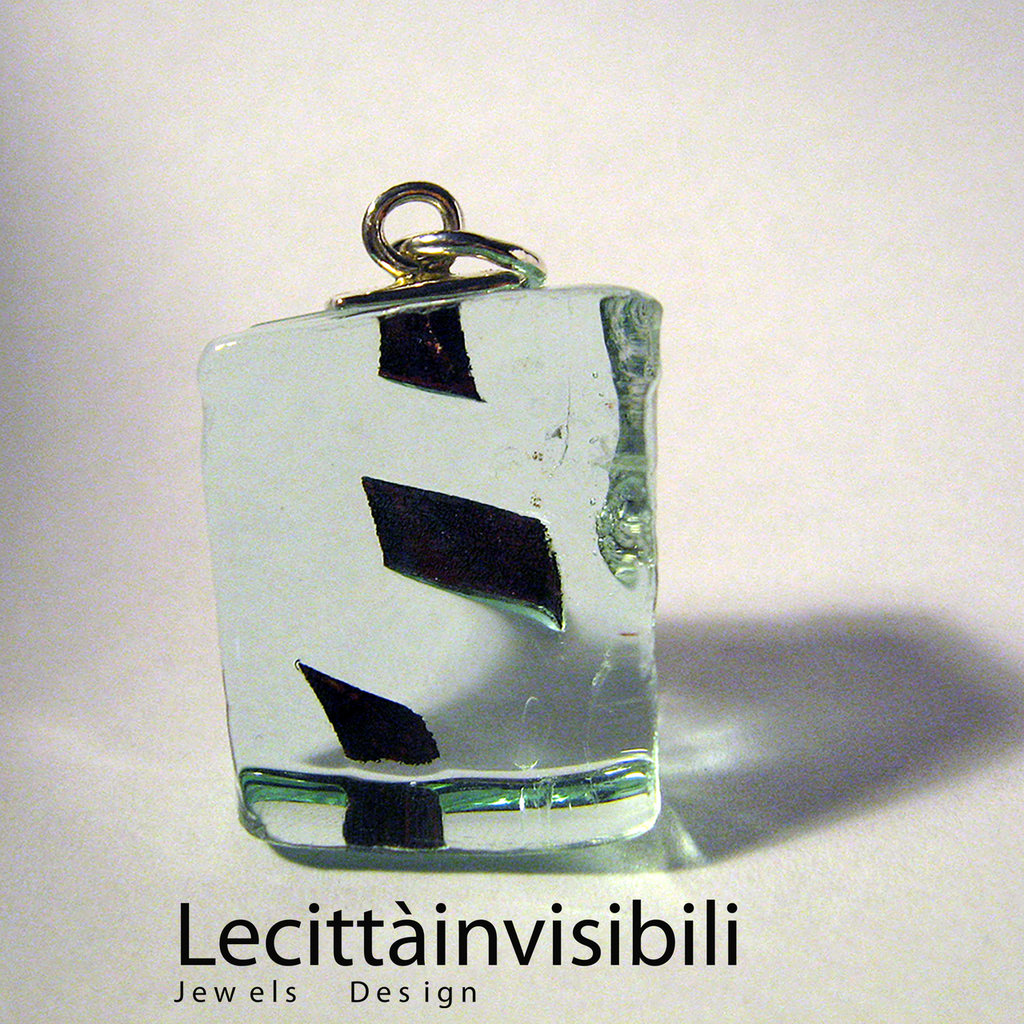 Collana Donna Con Ciondolo In Cristallo Viola E Catena In Rame Placcato Argento, Gioiello Elegante Con Confezione Regalo In Velluto, Regalo Per Compleanno O Natale - 5