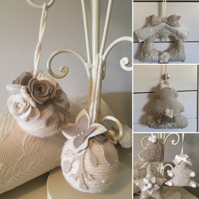 Set Natale shabby chic Set Natale shabby chic