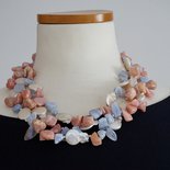 Collane Multifilo con Pietre Dure - Fiori di Lillà