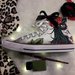 Scarpe tela DIPINTE a mano All Star Converse Personalizzate MORTE MESSICANA