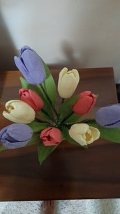 Tulipani di carta crespa 