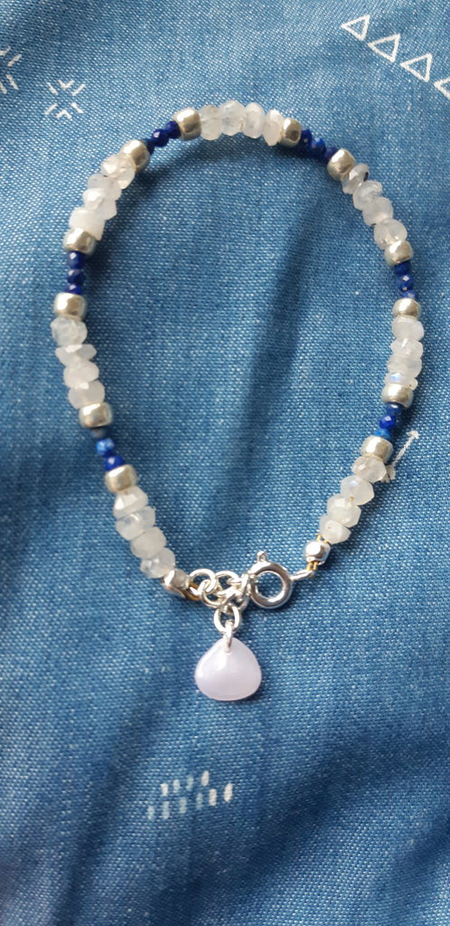 VENACOLY Bracciale Elfo Fungo In Argento 925 Con Pietra Di Luna - Gioiello Originale Per Donne E Ragazze - Regalo Fatato Con Custodia