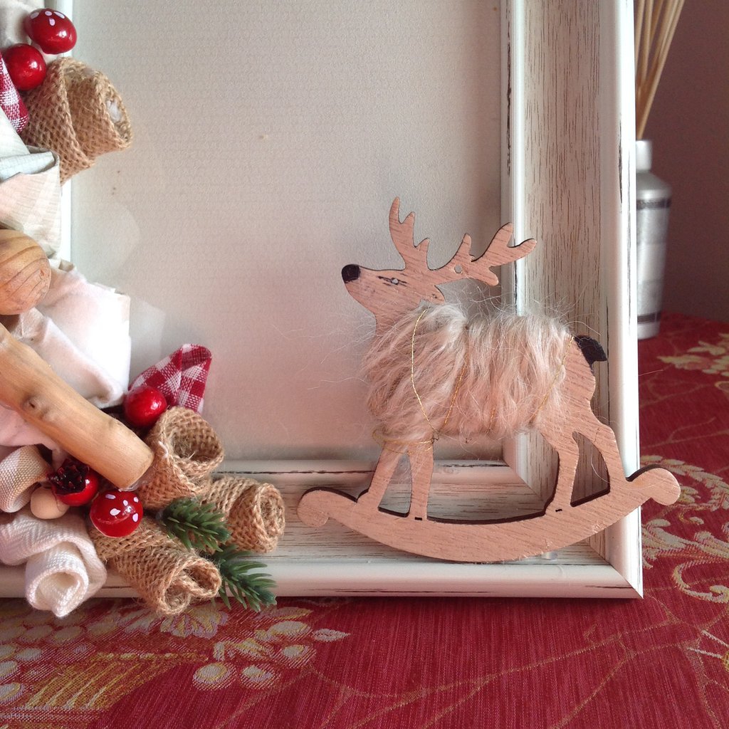 Partycolare- Cornice portafoto da appendere all'albero