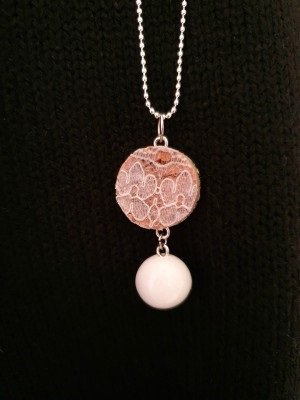 Anello Con Doppio Ciondolo Cuore Pendente In Argento Cappagli Charme 34425 Zoom