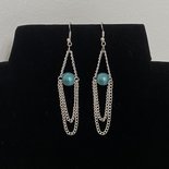Smalto lega orecchini gatto paffuto gattino goccia gioielli di moda per le donne ragazze regalo Charm Pet (Blu