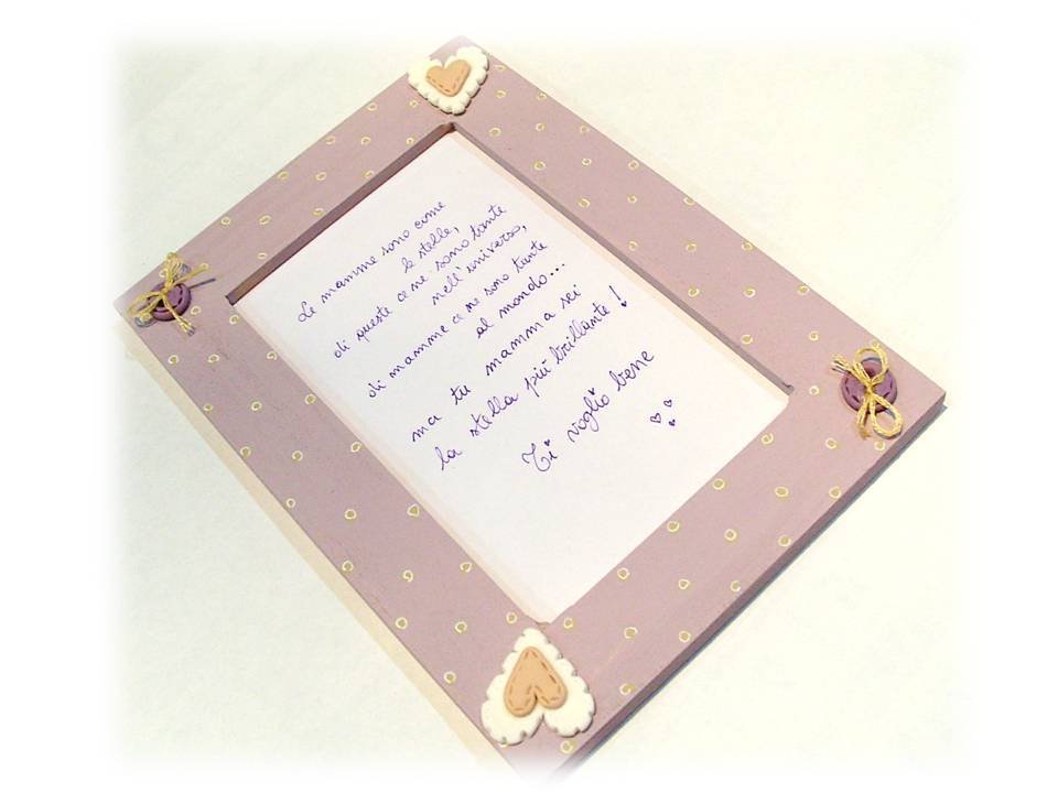 LUCKOR Festa Della aa Idee Regalo - Lapada Personalizzata con Foto - Cornice Festa Della