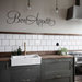 Adesivo Bon Appetit wall sticker da 1 metro