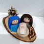 Mini presepe legno