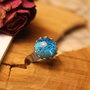 anello minimondo azzurro