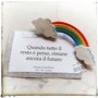 Spilla nuvole e arcobaleno