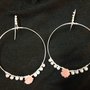 orecchini romantici con perle