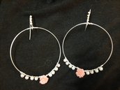 orecchini romantici con perle