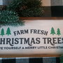 DECORAZIONE NATALIZIA "farm fresh Christmas trees"