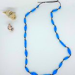 Set Gioielli Bohémien Hippie: Collana A Strati Con Perline In Legno E Orecchini A Fiore - Unisex, Regolabile, Leggero, Per Festival, Uso Quotidiano E Abiti Casual