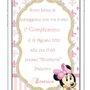 Invito Digitale 1 Anno Minnie in 12 ore