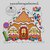 GINGERBREAD HOUSE- schema punto croce casetta di zucchero