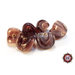 40 Perle Vetro - forma gnocchetto - 11x13 mm - Lilla - Tonalità: marmorata 