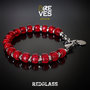 REDGLASS  - BRACCIALI REVES FATTI SU MISURA CON PIETRE NATURALI E COMPONENTI IN ARGENTO925,ACCIAIO 316L E METALLO