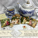 Bustine da tè Stampabili, Victorian Tea Party, porta bustine da the, Porta tisane