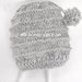 Cappello bambino in pura lana 100% lavorato a mano