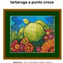 Schema punto croce - quadro con tartaruga