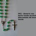 P62-Rosario con Acriliche Sfaccettate AB 5 - Verde