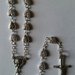 M438-Rosari grani Cuoricini Acrilici 6mm