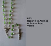 P55-Rosario in Acrilico Animate 5 - Verde