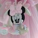 Fiocco nascita personalizzato Minnie rosa Femminuccia 