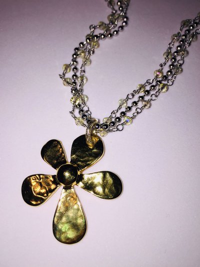 Collana Girocollo EVER FAITH Con Catena A Palline E Perline – Regalo Per Donne E Ragazze